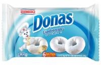 slide 1 of 1, Bimbo Donas Powdered Sugar Donuts, 11.85 oz
