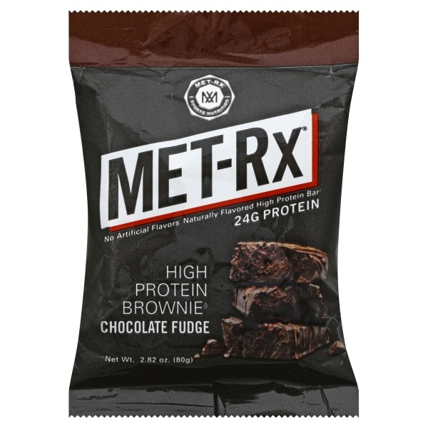 slide 1 of 1, MET-Rx High Protein Brownie, Chocolate Fudge, 2.82 oz