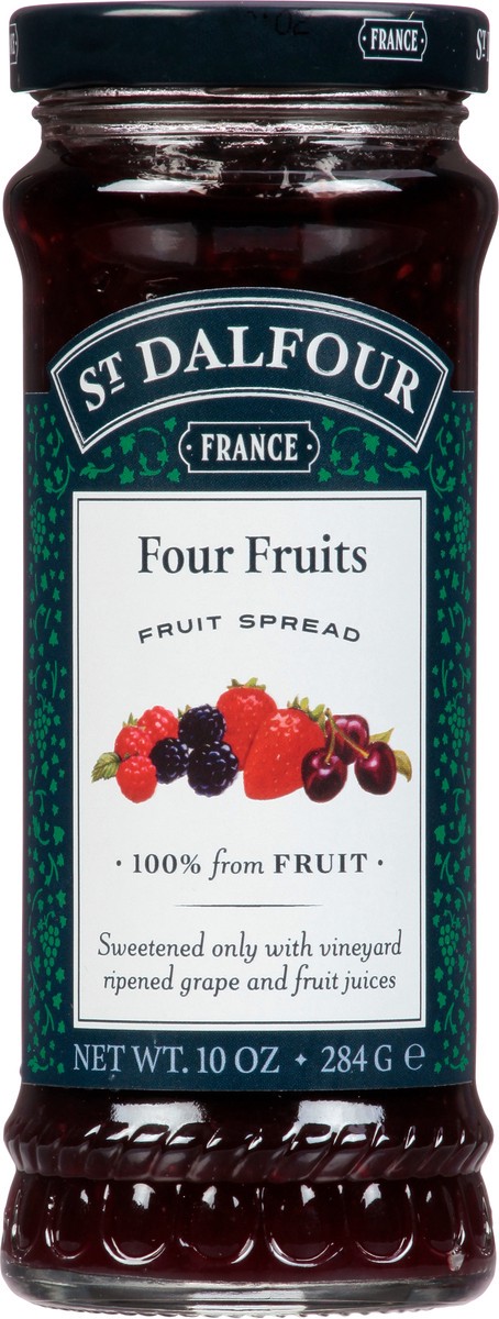 slide 5 of 12, St. Dalfour Four Fruits Conserves, 10 oz