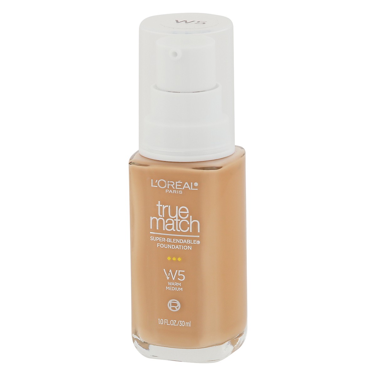 slide 8 of 9, L'Oréal True Match Warm Medium W5 Super-Blendable Foundation 1.0 fl oz, 1 fl oz