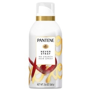 slide 1 of 4, Pantene Pro-V Sulfate Free Never Stray No Crunch Hair Spray With Bamboo & Silk For Shiny Hair, 5.6 oz