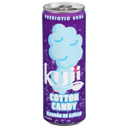 Kuii Cotton Candy Prebiotic Soda 12 fl oz