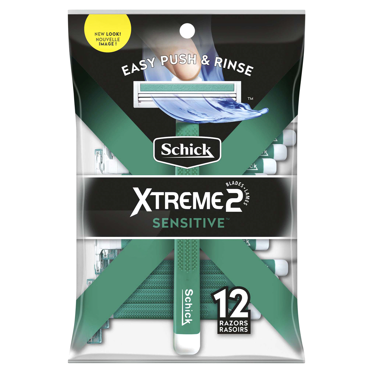 slide 1 of 3, Schick Xtreme2 Sensitive Disposable Razors, 12 ct
