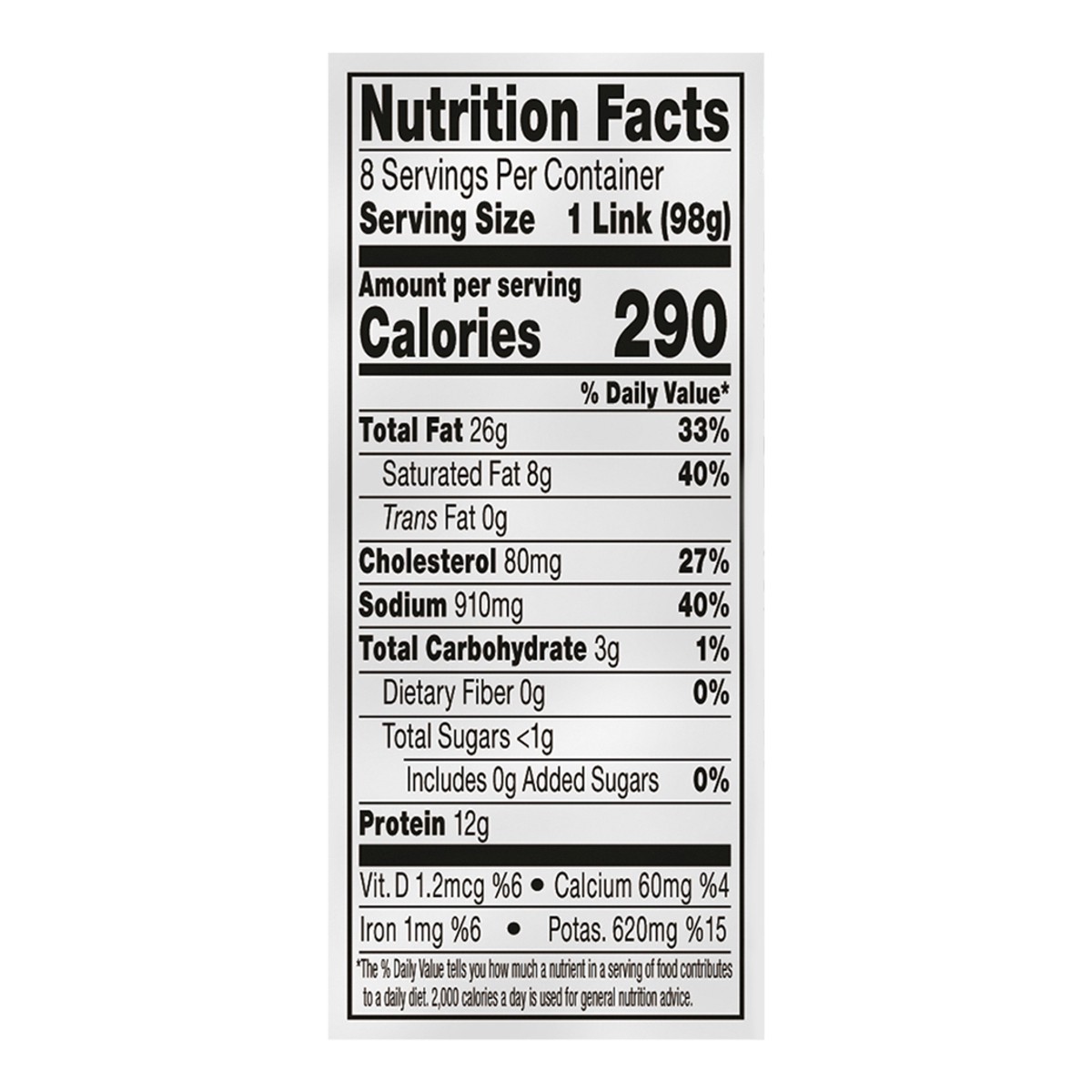 slide 3 of 6, Farmer John Hot Louisiana Brand Smoked Sausage, 8 ct