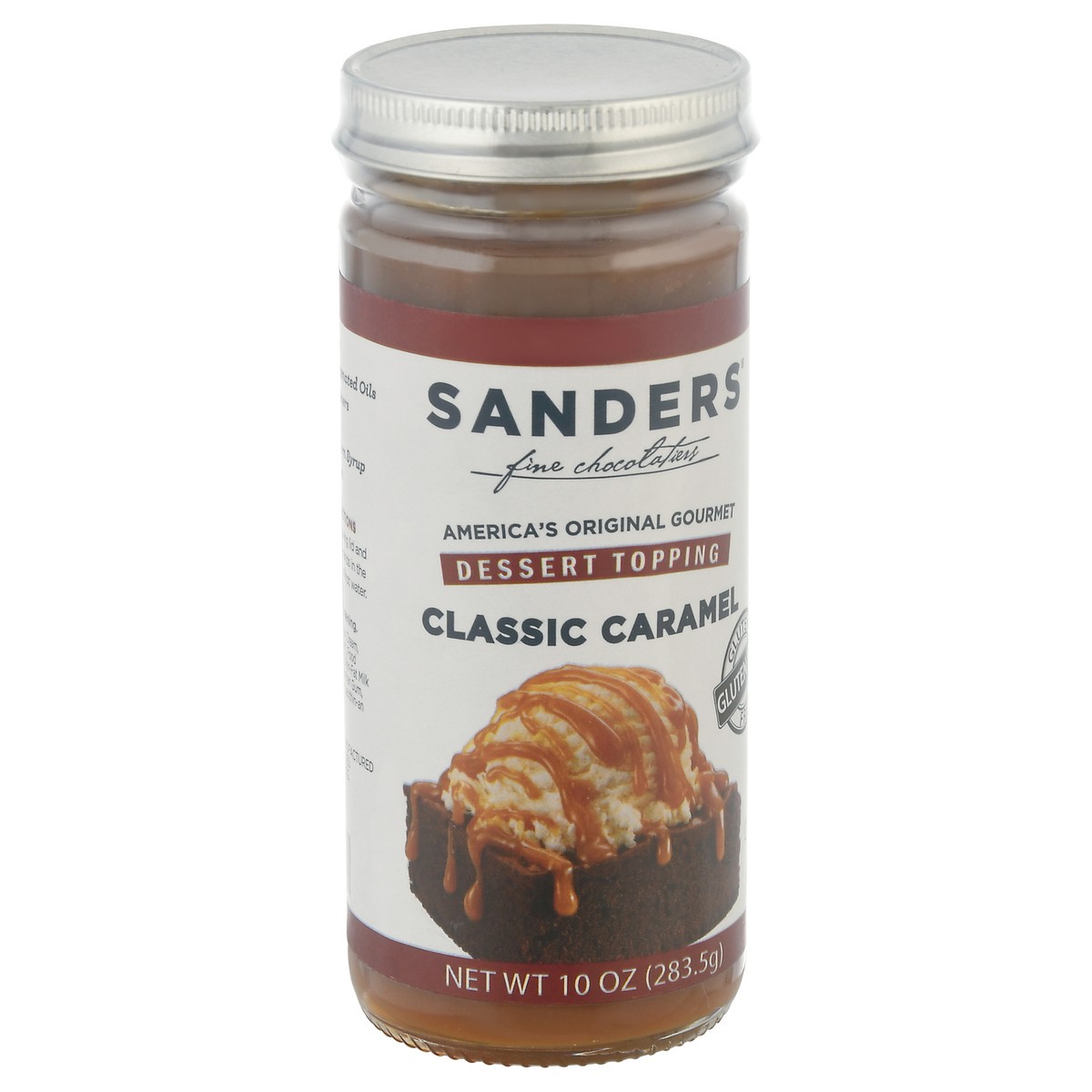 slide 7 of 9, Sanders Classic Caramel Dessert Topping 10 oz, 10 oz