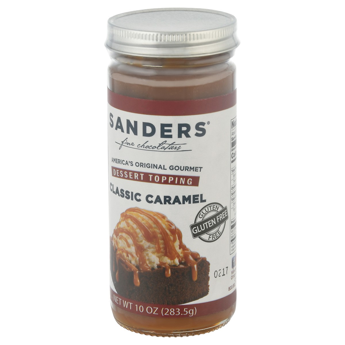 slide 5 of 9, Sanders Classic Caramel Dessert Topping 10 oz, 10 oz