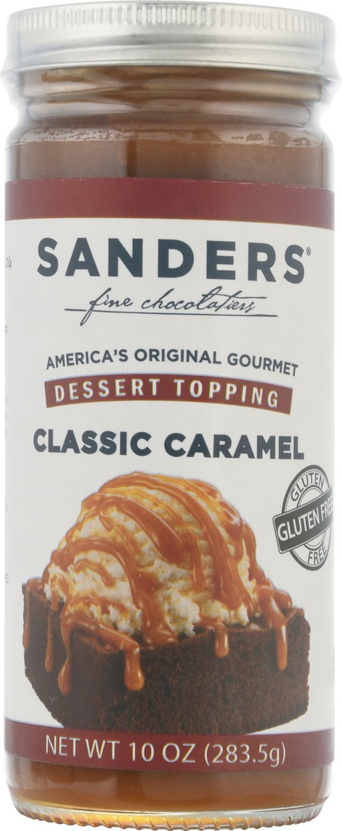 slide 9 of 9, Sanders Classic Caramel Dessert Topping 10 oz, 10 oz