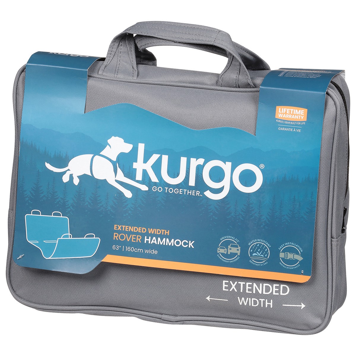 slide 2 of 11, Kurgo Rover Charcoal Hammock 1 ea, 1 ct