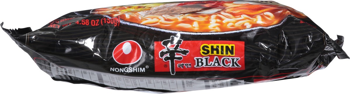 slide 14 of 14, Nongshim Premium Shin Black Ramyun Noodles with Seasoning Mix 4.58 oz, 4.58 oz