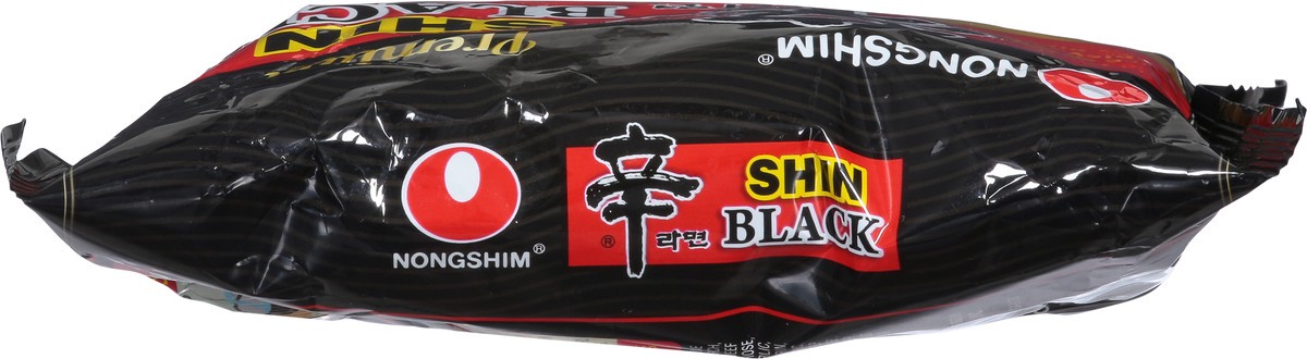 slide 8 of 14, Nongshim Premium Shin Black Ramyun Noodles with Seasoning Mix 4.58 oz, 4.58 oz