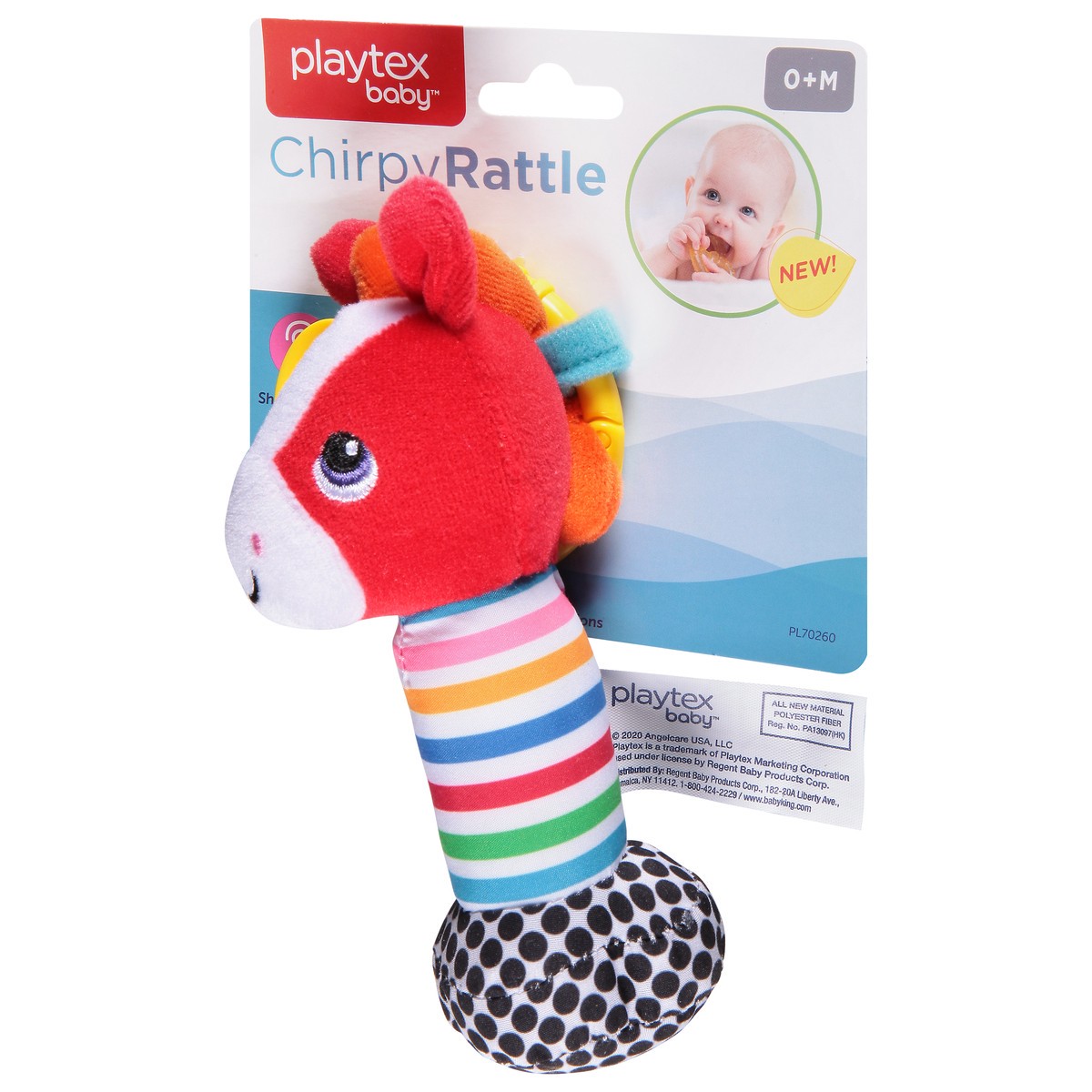 slide 11 of 12, Playtex Scholastic Chirpy Rattle, 1 ct