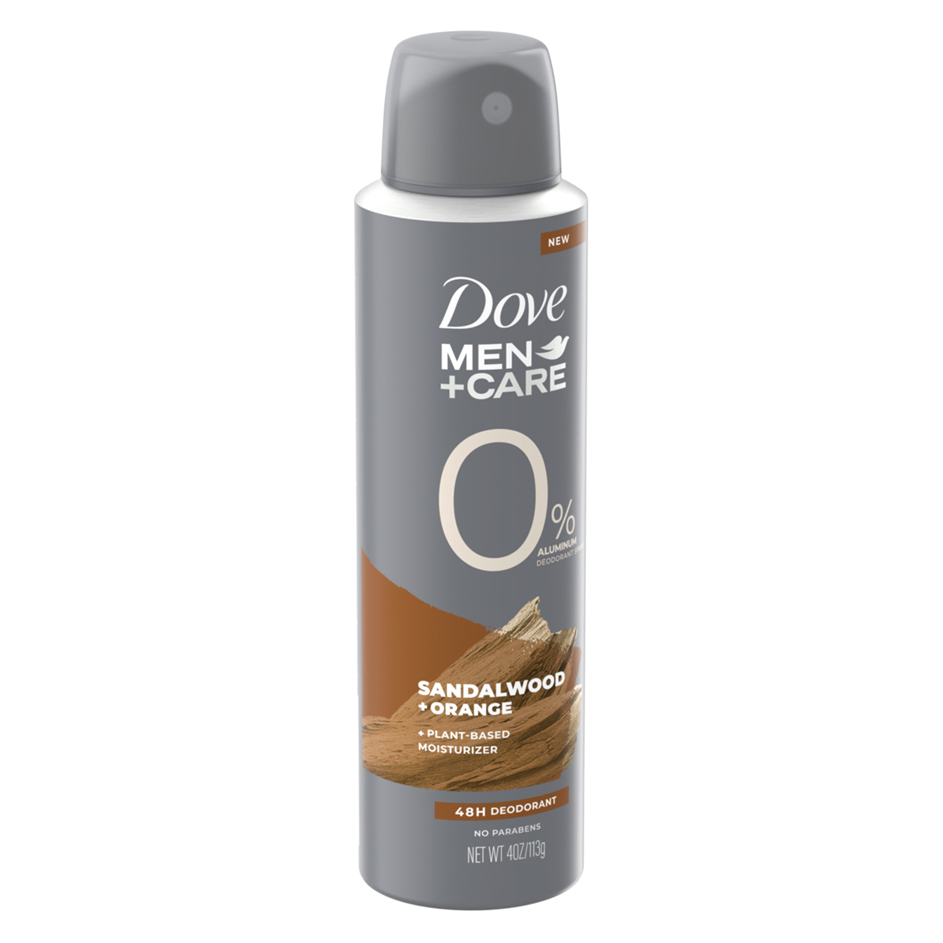 slide 2 of 9, Dove Men+Care Aluminum Free Dry Spray Sandalwood + Amber, 4 oz, 4 oz