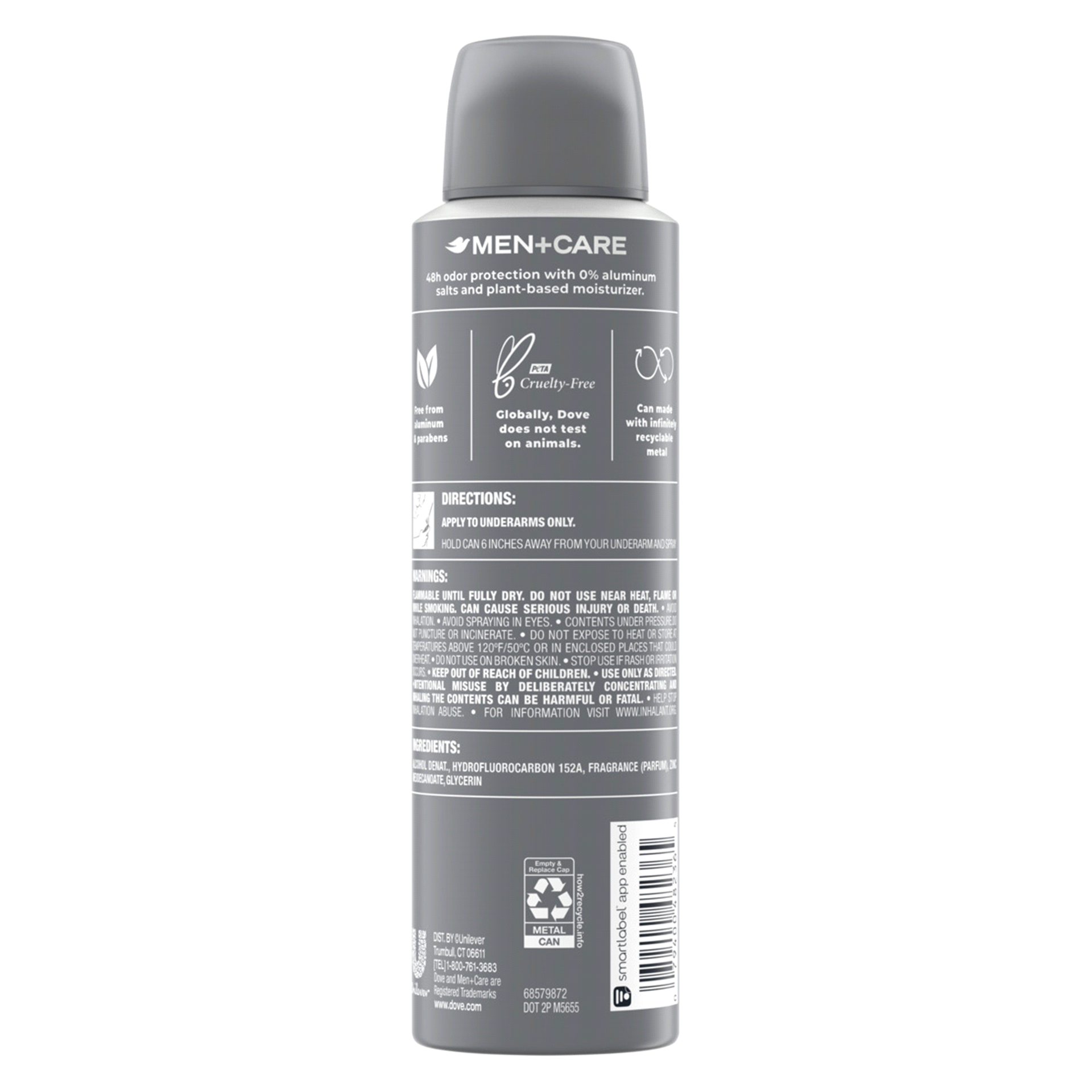 slide 3 of 9, Dove Men+Care Aluminum Free Dry Spray Sandalwood + Amber, 4 oz, 4 oz
