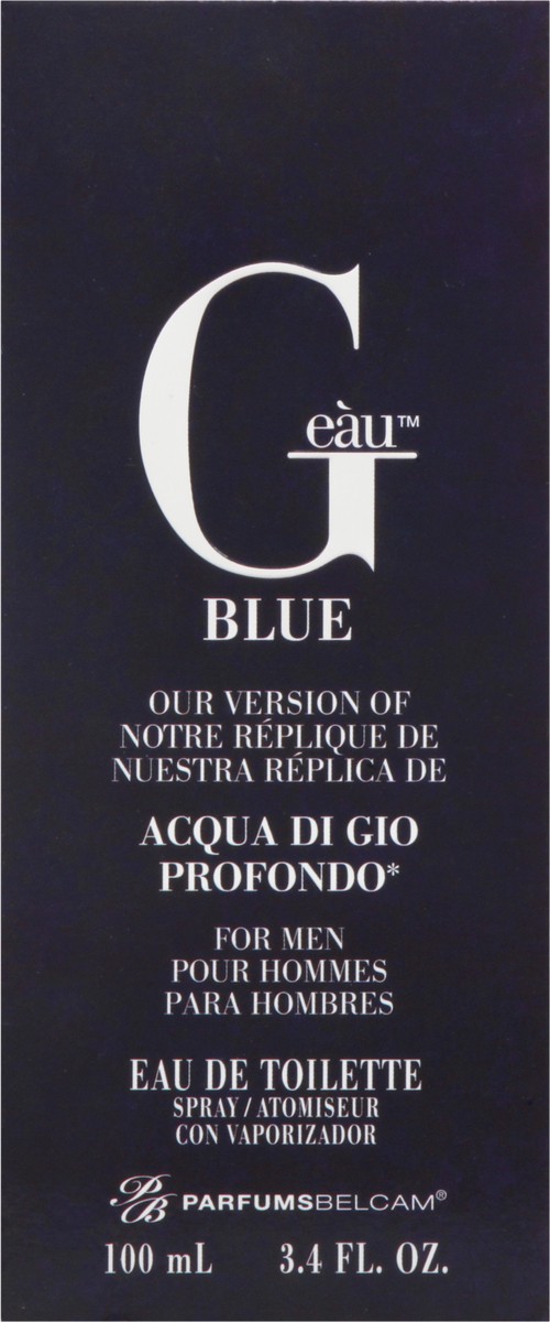 slide 9 of 13, PB ParfumsBelcam For Men Blue Spray 3.4 fl oz, 3.4 fl oz