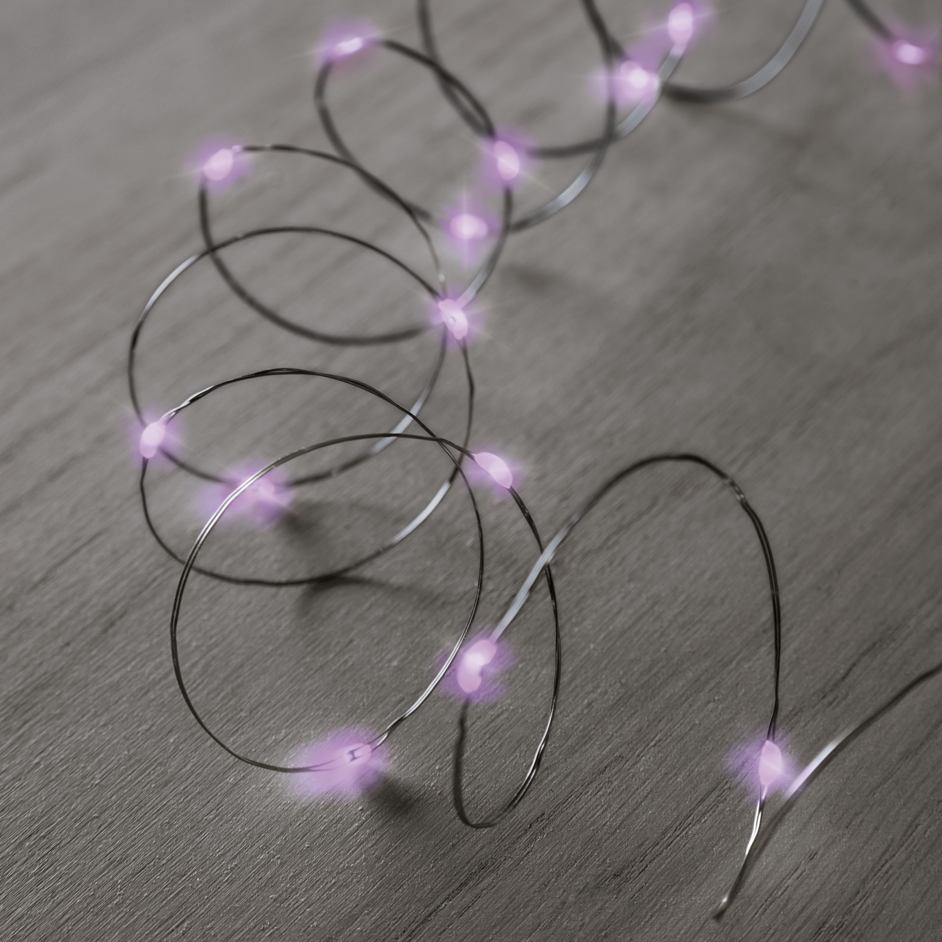 slide 2 of 6, 50ct. Color Changing Purple & Green Led String Lights By Ashland, 50 ct