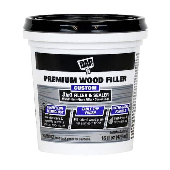 slide 1 of 3, Dap 16oz. Premium Wood Filler, 16 oz