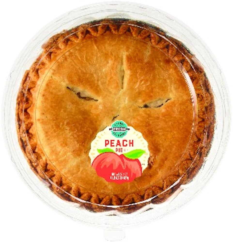 slide 1 of 2, Bakery Fresh Peach Pie, 8 in