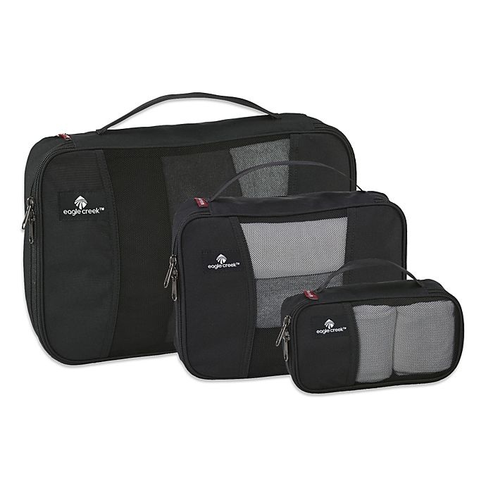 slide 1 of 1, Eagle Creek Pack-It Packing Cube Set - Black, 3 ct