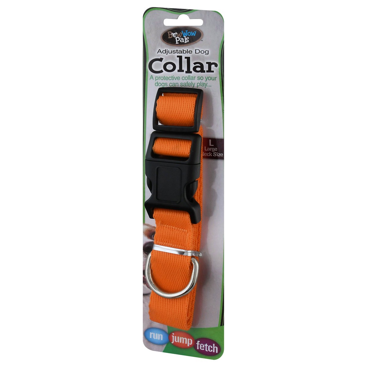 slide 4 of 9, BowWow Pals Adjustable Large Dog Collar 1 ea, 1 ct