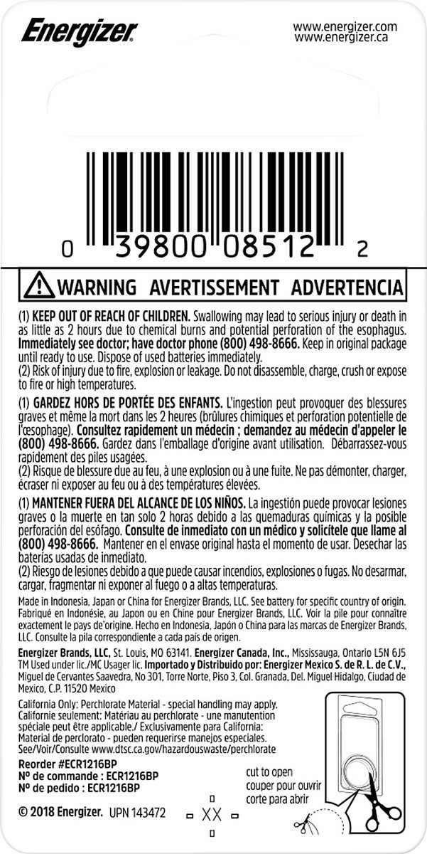 slide 2 of 3, Energizer ENER Watch/Calc Battery, 1 ct