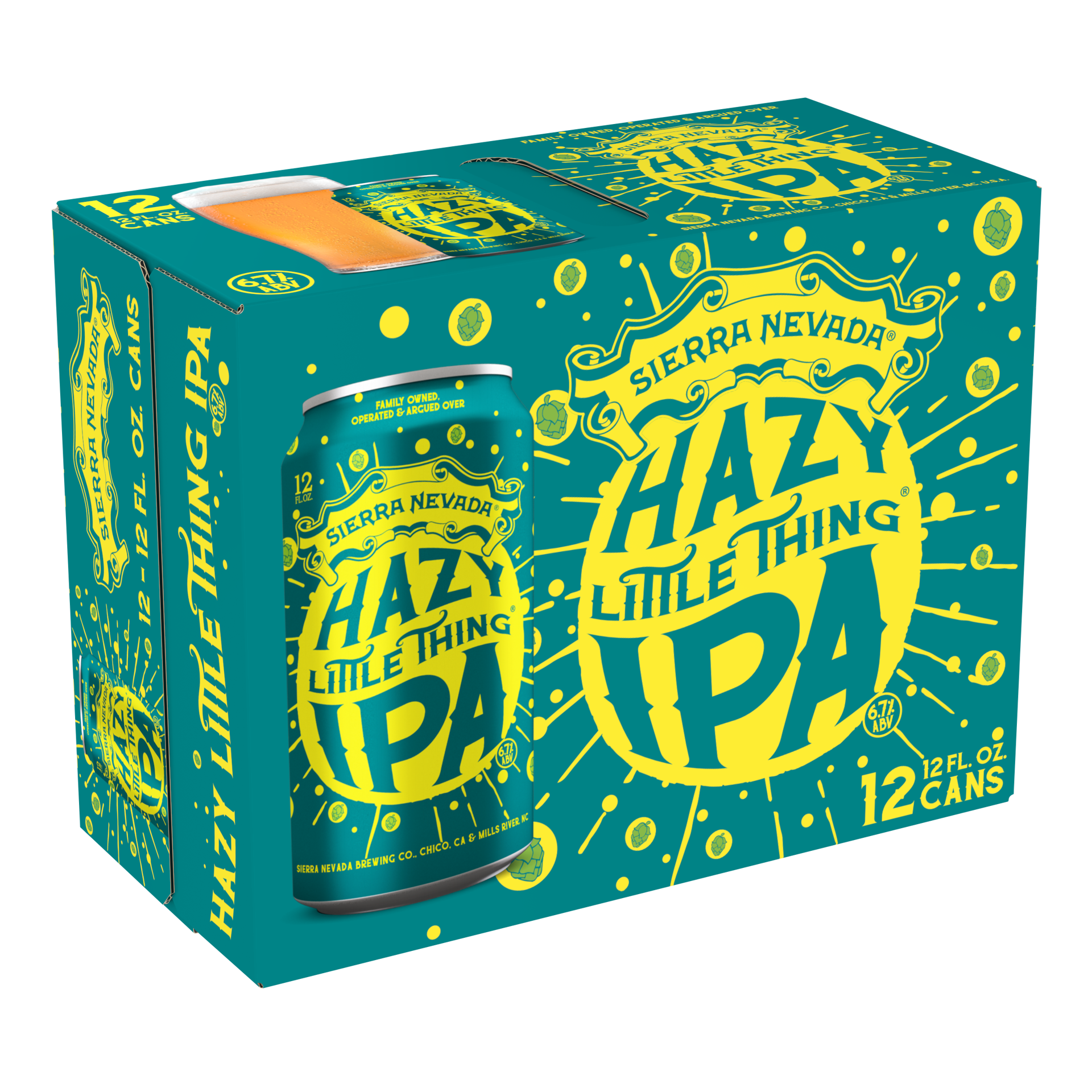 slide 3 of 10, Sierra Nevada Hazy Little Thing IPA Craft Beer 12 Pack (12oz Cans), 12 oz