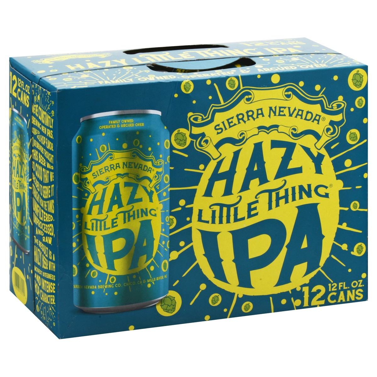 slide 1 of 10, Sierra Nevada Hazy Little Thing IPA Craft Beer, 12 Pack 12 fl oz Cans, 12 fl oz