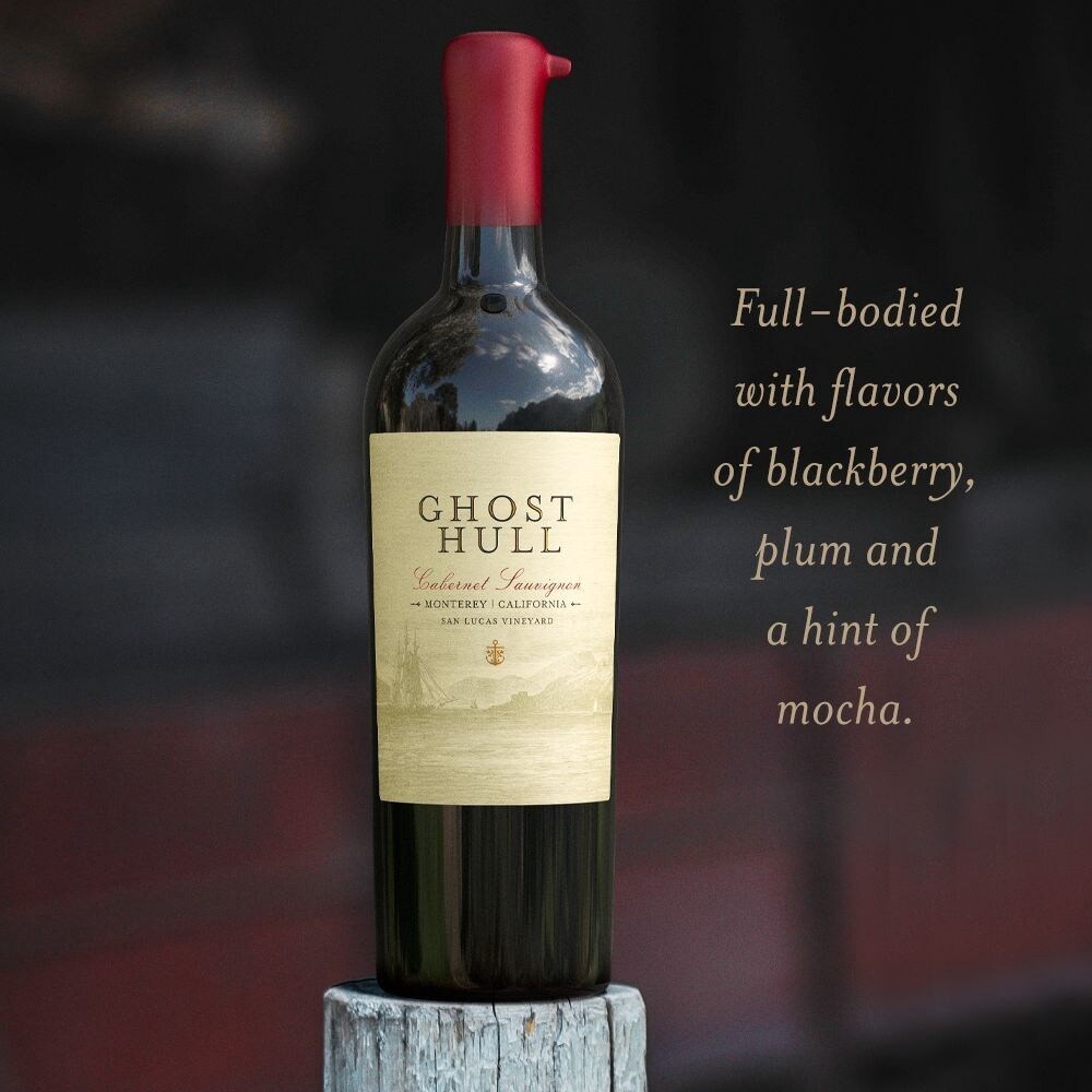 slide 5 of 6, Ghost Hull Cabernet Sauvignon, 750 ml