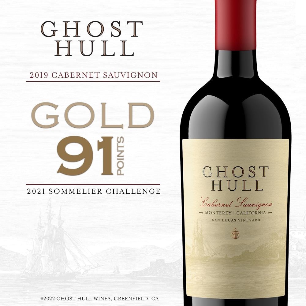 slide 4 of 6, Ghost Hull Cabernet Sauvignon, 750 ml