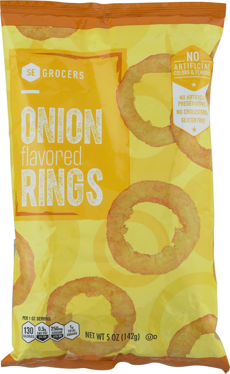 slide 3 of 14, SE Grocers Onion Rings, 5 oz