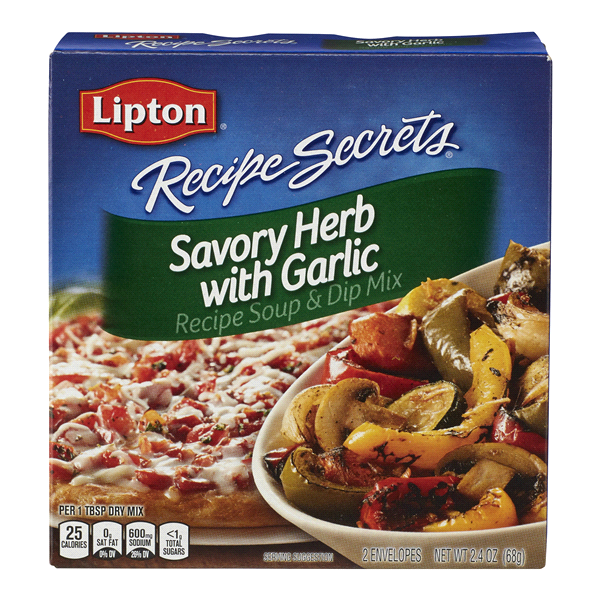 Lipton Recipe Secrets Savory Herb with Garlic Soup and Dip Mix 2.4