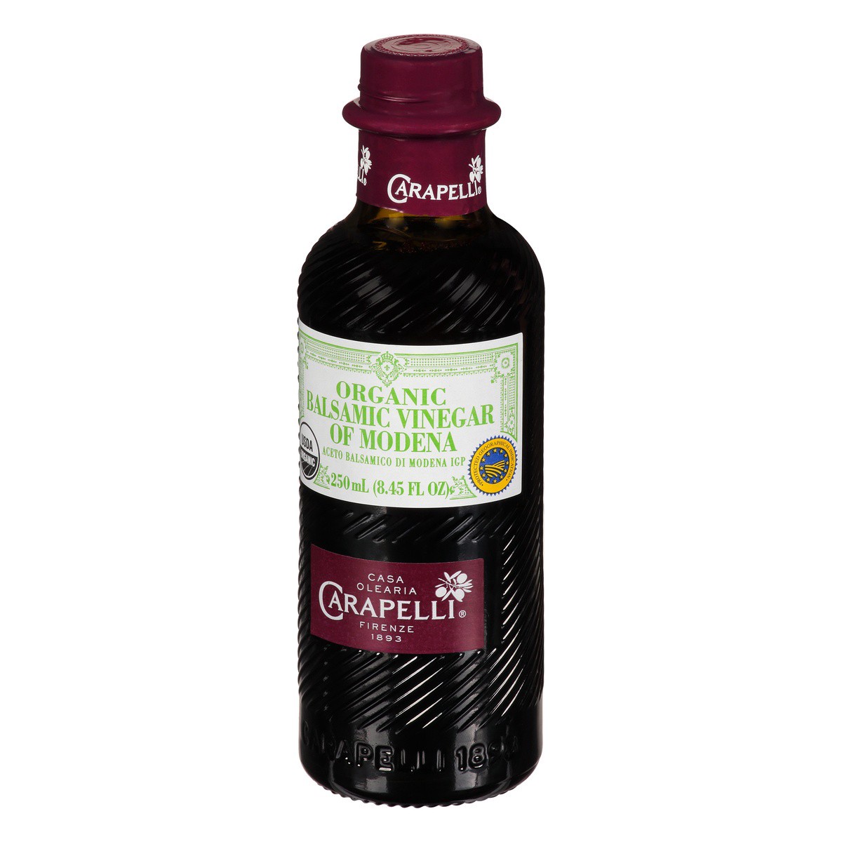 slide 7 of 8, Carapelli Balsamic Vinegar of Modena, Organic, 250 ml