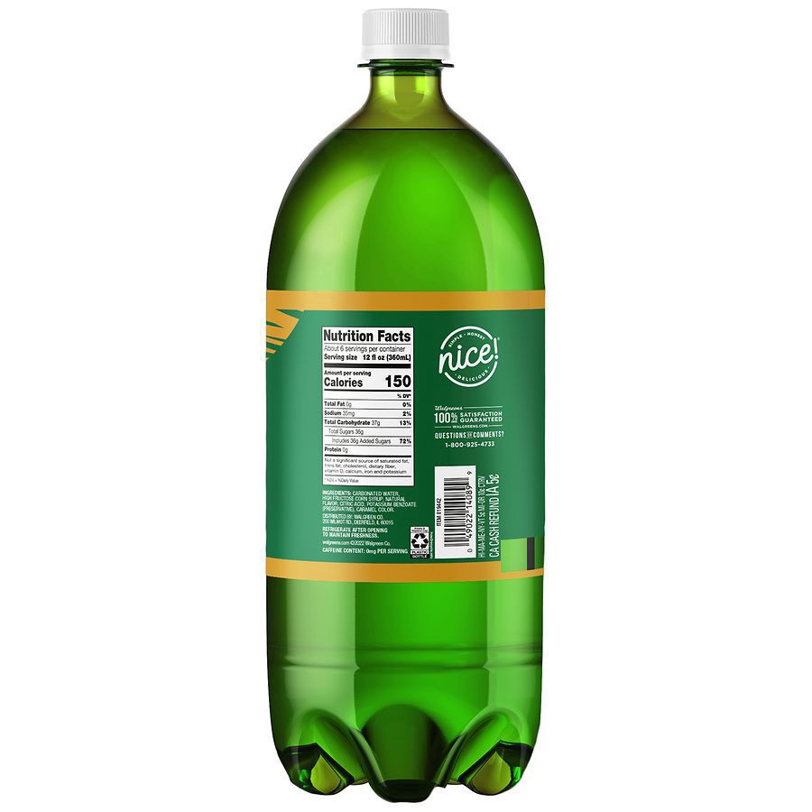 slide 2 of 5, Nice! Ginger Ale- 2 liter, 2 liter