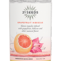 slide 14 of 19, 21SEEDS Grapefruit Hibiscus Infused Blanco Tequila Bottle, 750 ml
