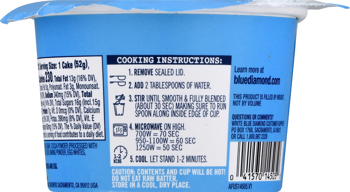 slide 10 of 13, Tasty Little Cup Chocolate Cake 1.83 oz, 1.83 oz