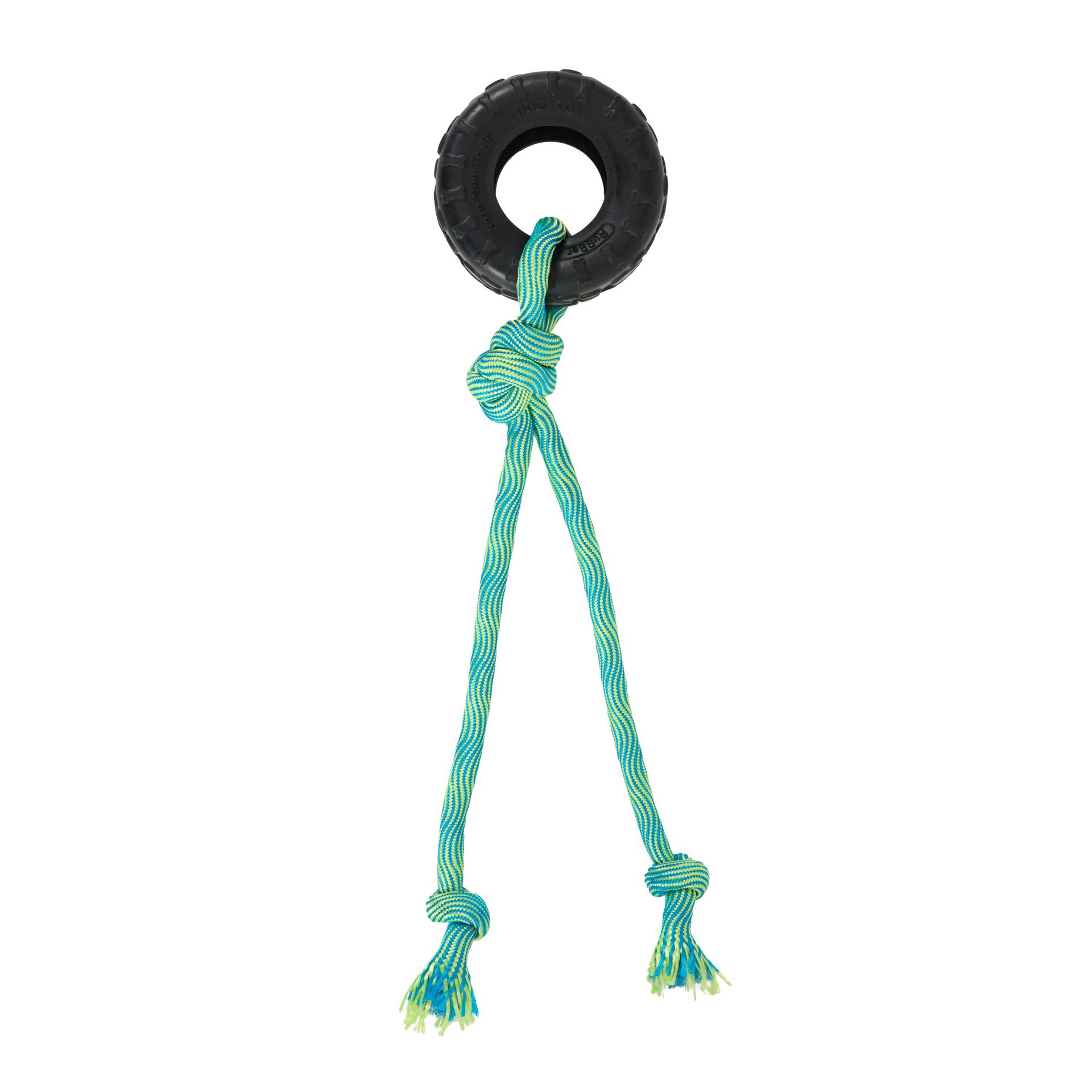 slide 1 of 1, Joyhound Tire Rope Dog Toy, SM