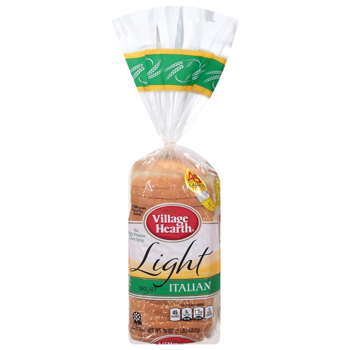 slide 1 of 4, Village Hearth Light Italian Bread 16 oz, 16 oz