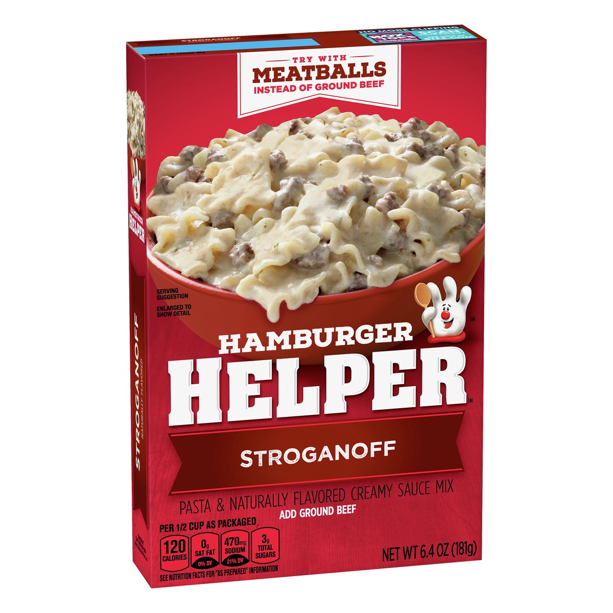 slide 2 of 9, Hamburger Helper Stroganoff 6.4 oz, 6.4 oz