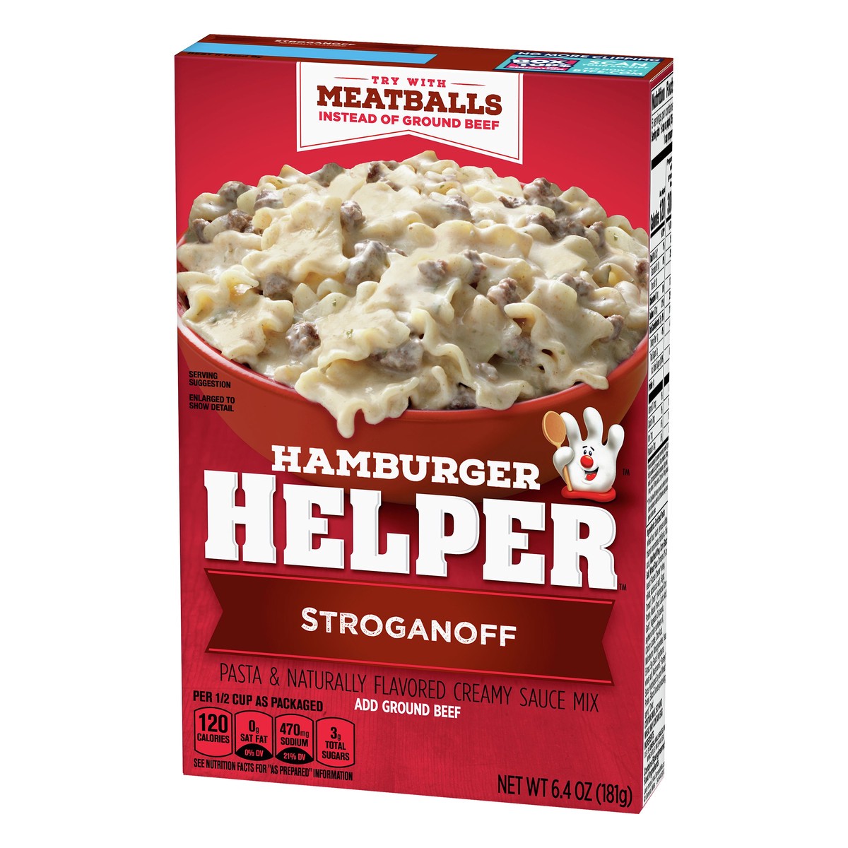 slide 9 of 9, Hamburger Helper Stroganoff 6.4 oz, 6.4 oz