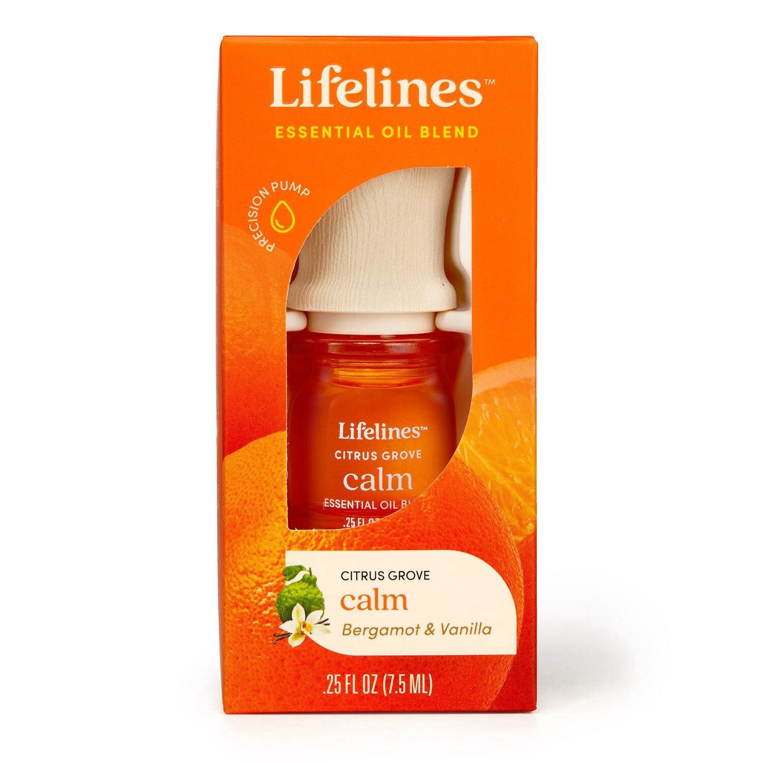 slide 1 of 1, Essential Oil Blend - Citrus Grove: Calm - Lifelines, 1 ct