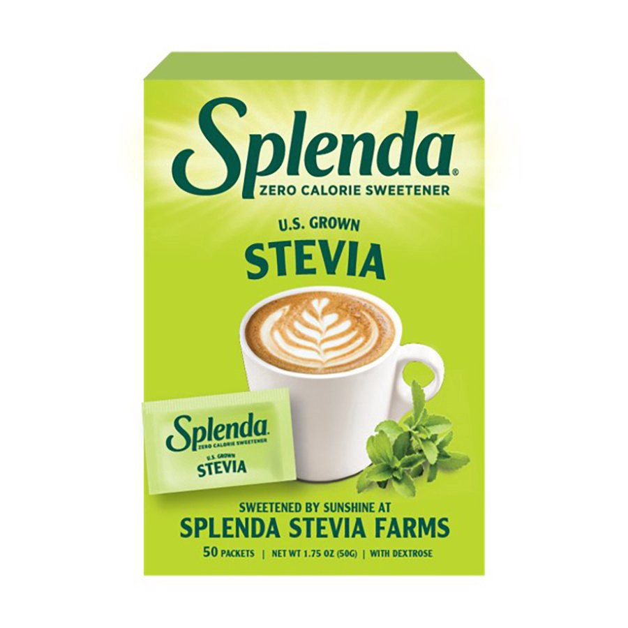 slide 1 of 1, Splenda Stevia Sweetener Packets, 50 ct