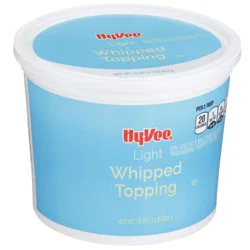 Hy-vee Light Whipped Topping