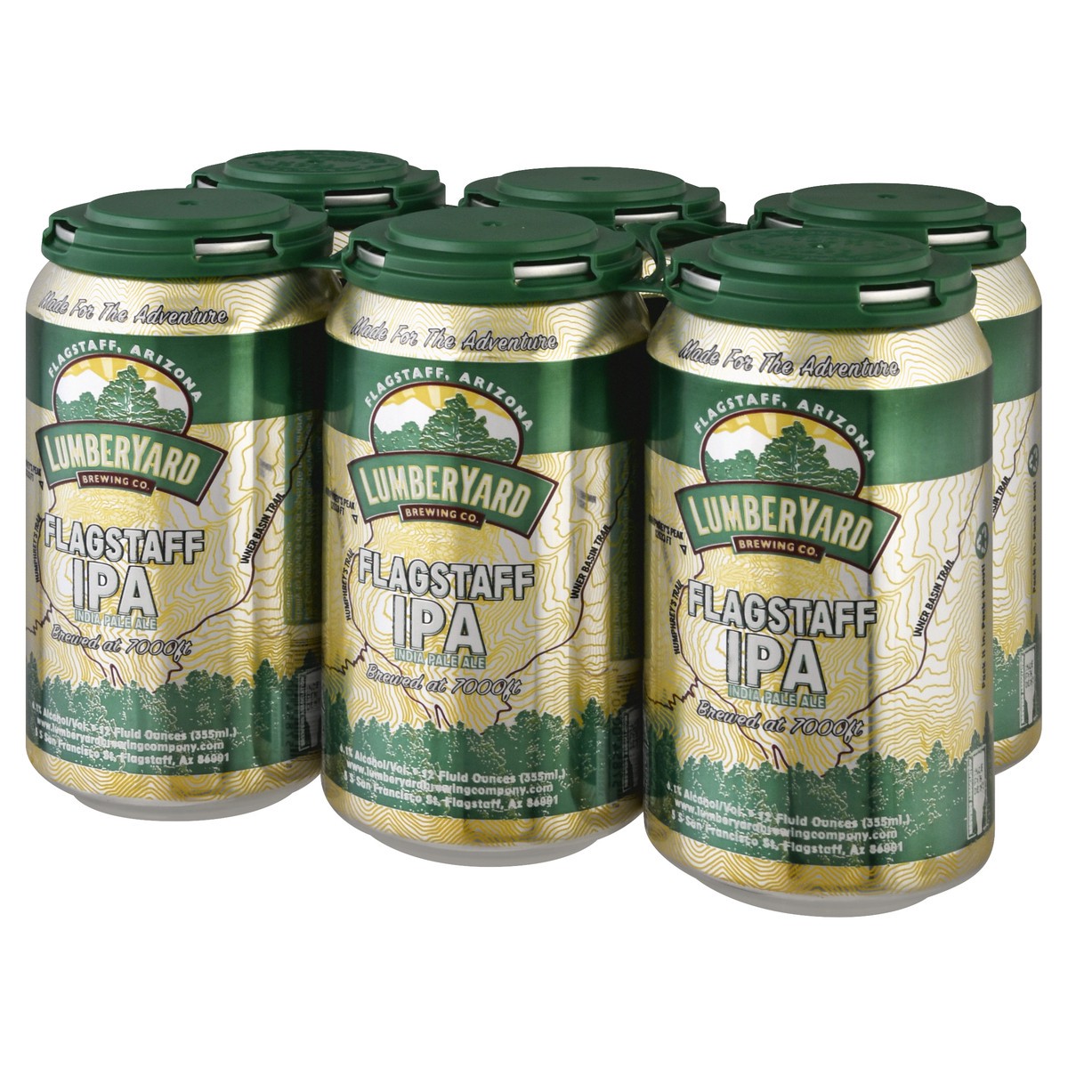 slide 2 of 9, Lumberyard Brewing Co. Flagstaff IPA Beer 6 ea, 6 ct