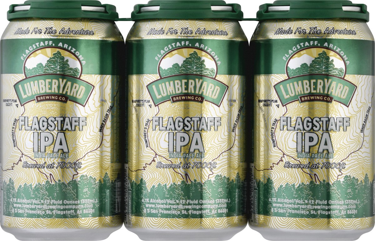 slide 9 of 9, Lumberyard Brewing Co. Flagstaff IPA Beer 6 ea, 6 ct