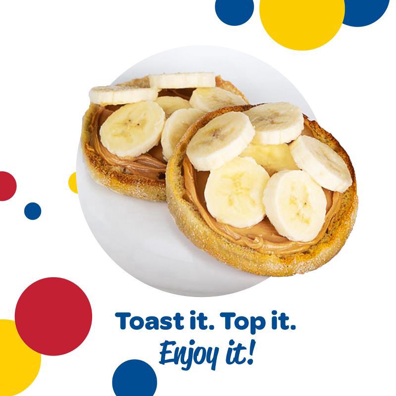 slide 7 of 7, Wonder Bread Wheat English Muffins, Wheat English Muffins, Sliced, 6 Count, 6 ct