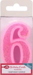 Betty Crocker Premium Numeral Candle