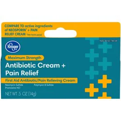 Kroger Maximum Strength Antibiotic & Pain Relief Cream