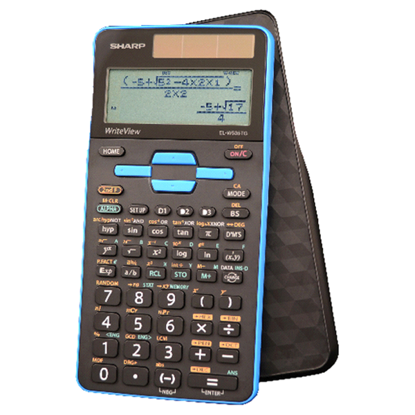 slide 1 of 1, Sharp Scientific Calculator with WriteView 4 Line Display, 1 ct