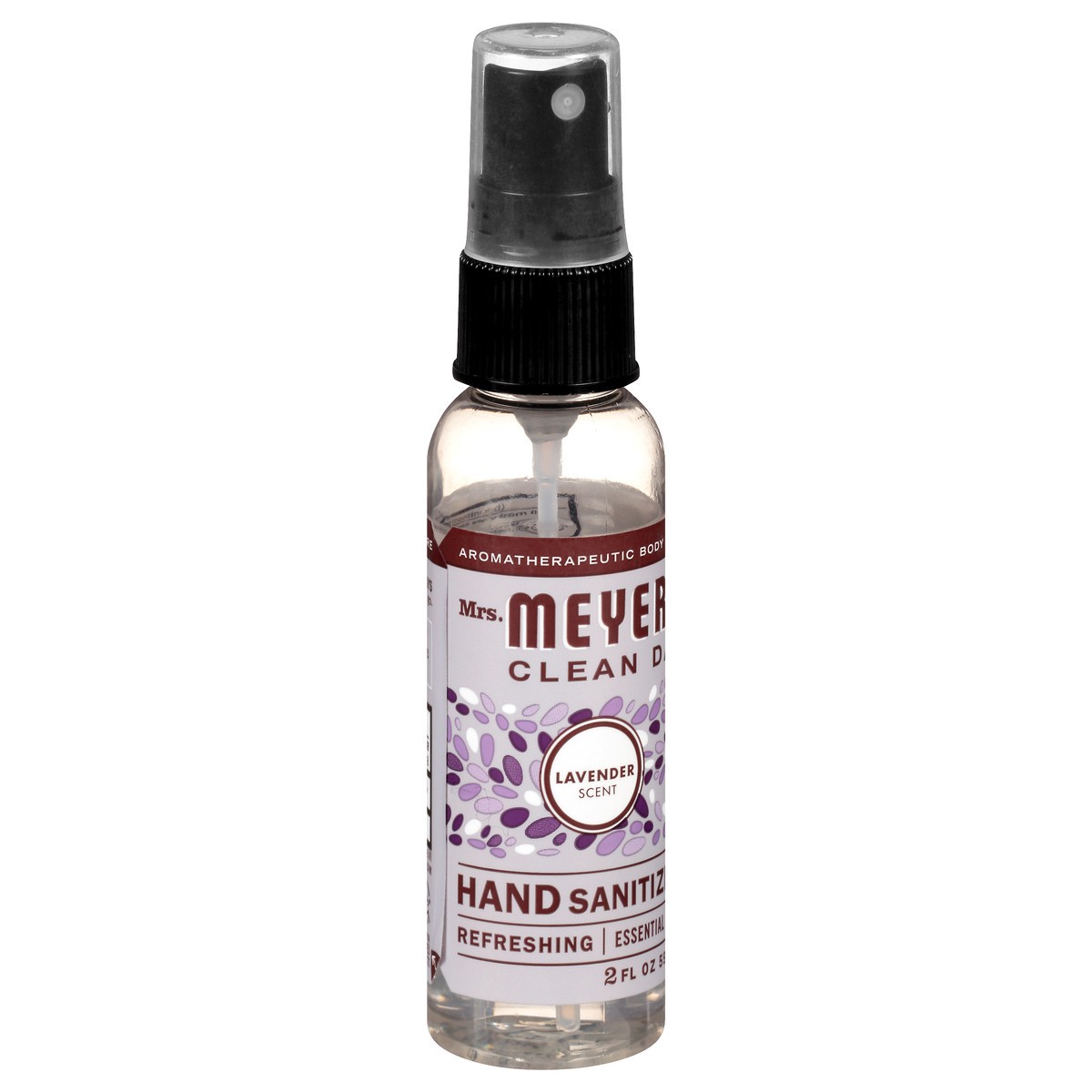 slide 9 of 9, Mrs. Meyer's Clean Day Hand Sanitizer, Removes 99.9% of Bacteria on Skin, Lavender Scent, 2 Ounce Spray Bottle, 2 oz