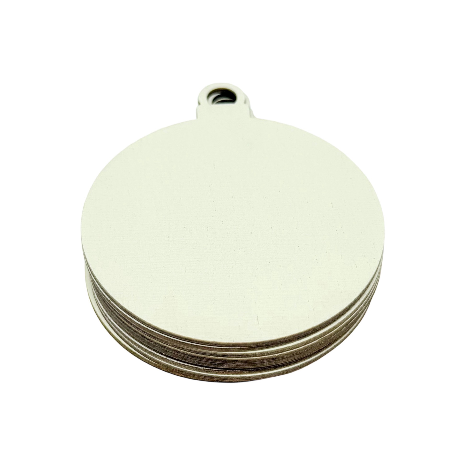 slide 3 of 3, 3.25" Diy Plywood Bulb Ornaments, 50ct. By Make Market, 50 ct