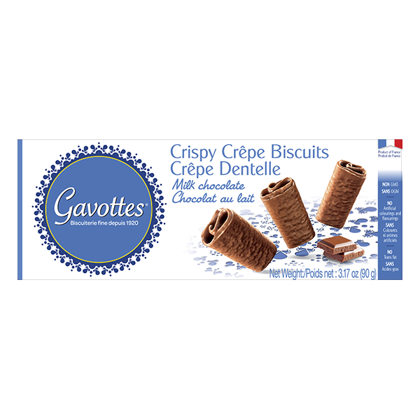slide 1 of 1, Hershey's Gavottes Gavottes Crispy Crepe Biscuits Milk Chocolate, 3.17 oz